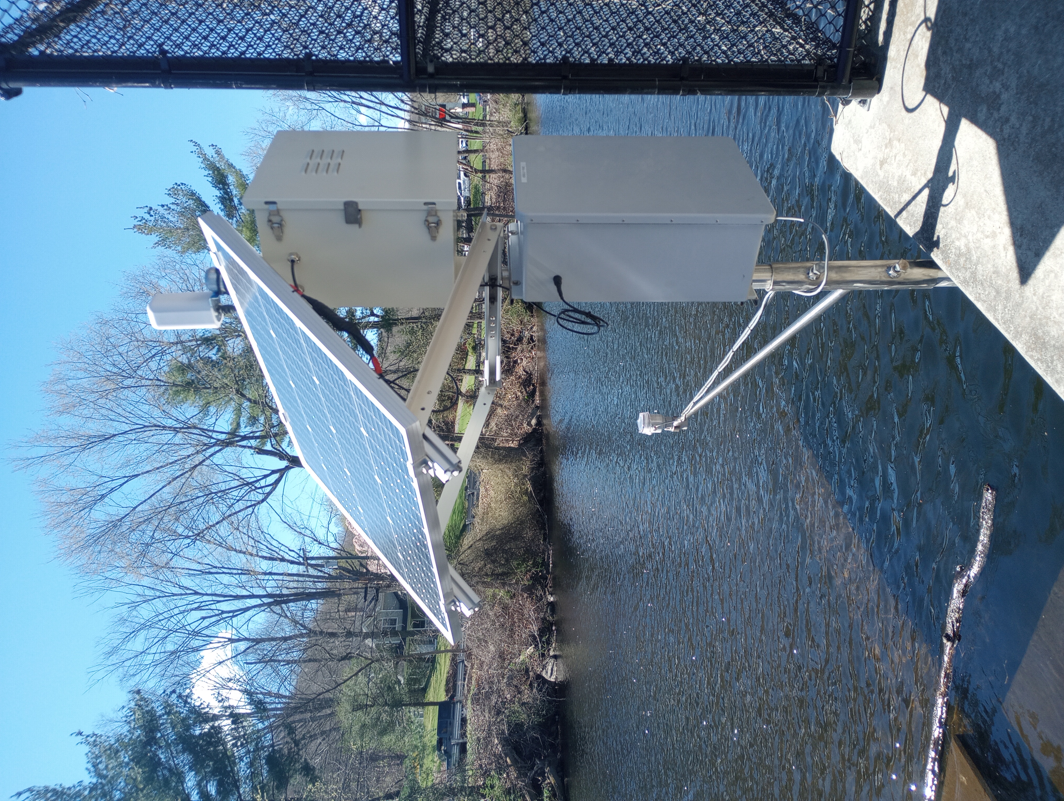 River monitoring installation